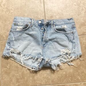Agolde jean shorts. Size 29